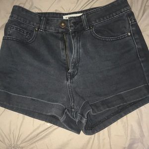 High waisted shorts